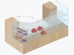Торговый островок для пиротехники ФЕЙЕРВЕРК №3