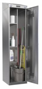 Шкаф для хранения и дезинфекции уборочного инвентаря ATESY ШХДИ-1-02-1