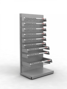 Брендированный стеллаж для оснастки BOSCH