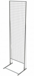 Сетчатый стенд УАЙТ односторонний 2230х630мм (СМ05)