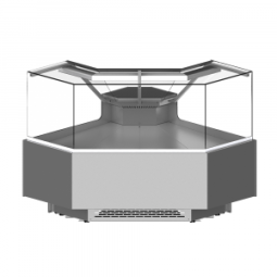 Нейтральная витрина STELLA 90 угловая