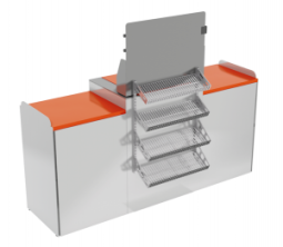 Кассовый модуль металлический Универсальный