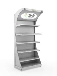 Брендированный стеллаж Brit