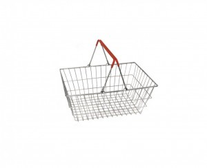 Корзинка покупательская металлическая  20 литров узкая