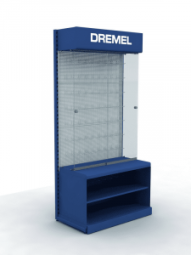 Брендированный стеллаж Dremel