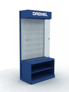 Брендированный стеллаж Dremel