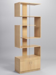 Стеллаж ГЛАСС №4 с тумбой Т-25