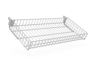 Корзина с кронштейнами 698х300х80 мм