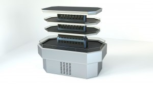 Холодильная витрина для напитков COUNTRY ОСТРОВ