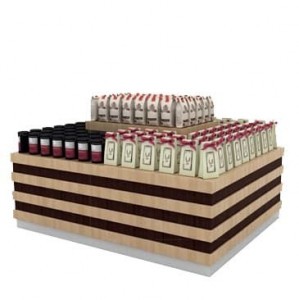 Овощной стеллаж развал стол