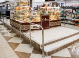 Торговый остров для продажи подарочных кондитерских изделий