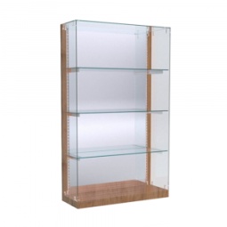 Витрина ЭРЕБА №12 (без дверок, задняя стенка - зеркало)