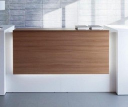 Полка ресепшн с подсветкой Pintura