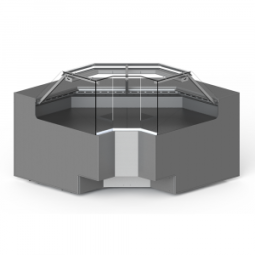 Витрина для выпечки STELLA 270 угол