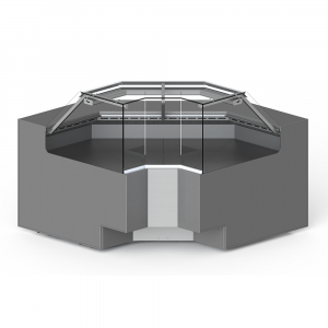 Витрина для выпечки STELLA 270 угол