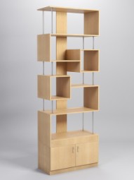 Стеллаж ГЛАСС №8 с тумбой Т-25