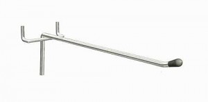 Крючок для перфорации одинарный (диаметр прутка - 8 мм.) хром премиум