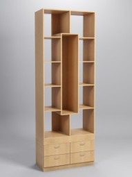 Стеллаж ГЛАСС №9 с тумбой Т-19