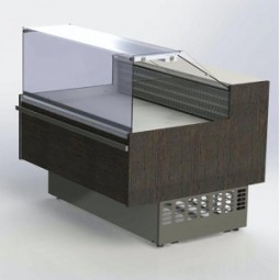 Универсальная холодильная витрина Spring D куб ЛДСП (темное) 938