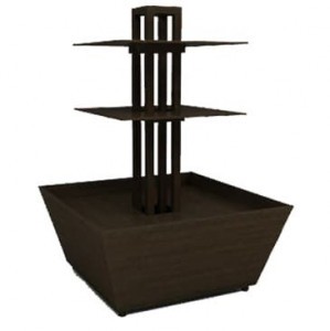 Стеллаж для овощей развал тумба с двумя полками