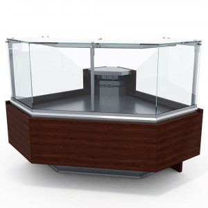 Среднетемпературная холодильная витрина  SMS (Static) 90 угловая