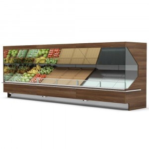 Холодильная горка Gemeni фруктовая 2500