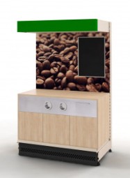 Кофе модуль Евромаркет с фризом S-975