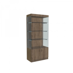 Витрина ЭРЕБА №121 (без дверок, задняя стенка - ДСП)