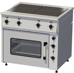 Плита электрическая ТулаТоргТехника ПЭ-0,48М с жарочным шкафом