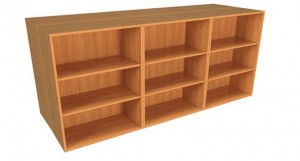 Комплект стеллажей из ДСП для обуви №2-1 (ДСП 25мм)