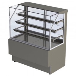 Кондитерская витрина Soul без отделки c воздушными верхними полками 938