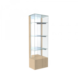 Витрина ЭРЕБА №132 (без дверки, задняя стенка - зеркало)