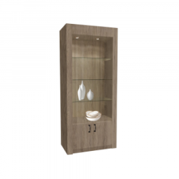 Витрина ЭОС №1 (открытая, задняя стенка ДВП)