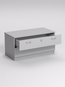 Тумба T-17 c двумя выдвижными ящиками