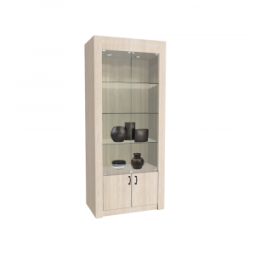 Витрина ЭОС №2 (закрытая, задняя стенка ДВП)