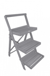 Стойка - лесенка деревянная с возможностью брендирования