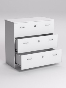 Тумба T-18 c тремя выдвижными ящиками