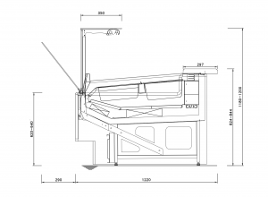 Морозильная витрина SML 1250