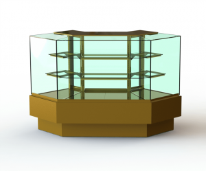 Холодильная витрина для напитков SOUL Угловая mini 90