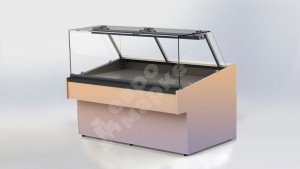 Холодильная витрина с прямым стеклом для ресторана Bistro BL 1875