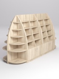 Комплект стеллажей САМУРАЙ №2 (островной)