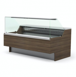 Витрина для мяса Spring D куб, изогнутые боковины 938