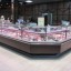 Витрина для мяса Spring D куб, изогнутые боковины 938