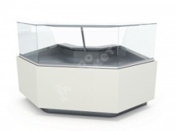 Холодильная витрина с прямым стеклом для ресторана Bistro BL 90 угол