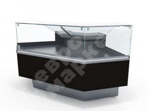 Витрина для колбасы Spring D куб ЛДСП (светлая) 270 угол