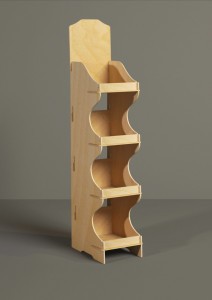 Универсальная холодильная витрина Spring D угловая 90