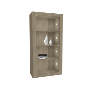 Витрина ГЕРМЕС №4-1 (с дверками, задняя стенка ДВП)