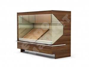 Горка для овощей и фруктов GEMENI темная 1563