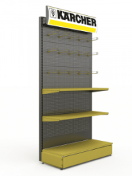 Рекламный стенд для магазина стройматериалов