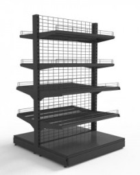 Холодильная витрина с гнутым стеклом для ресторана AERO